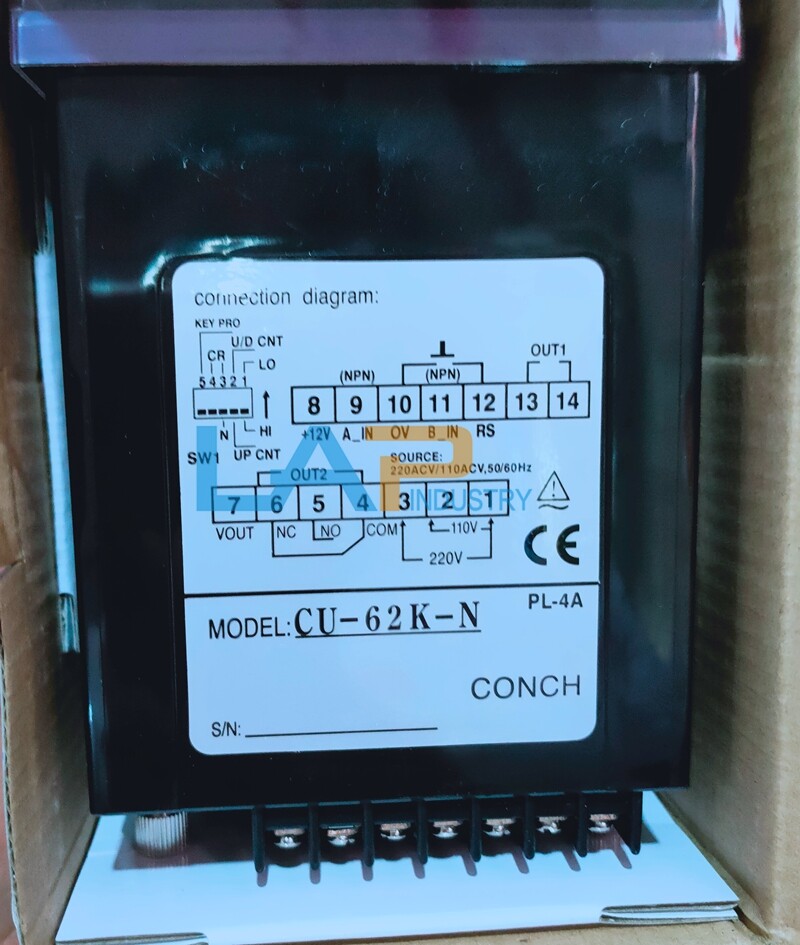 1PCS NEW FOR CONCH counter CU-62K-N