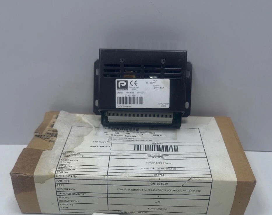 PREMIUM CRS60 Series 6749 DC/DC Converter 24V 60W