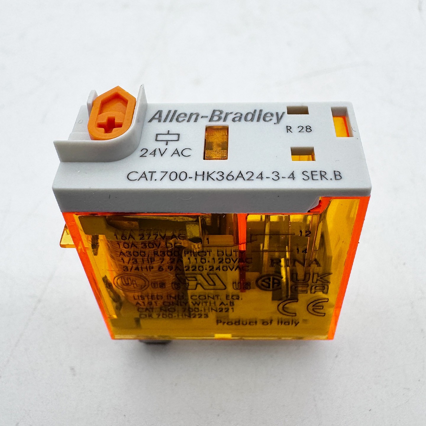 700-HK36A24-3-4 24V 50/60Hz GP Slim Line Relay New Original 700HK36A2434