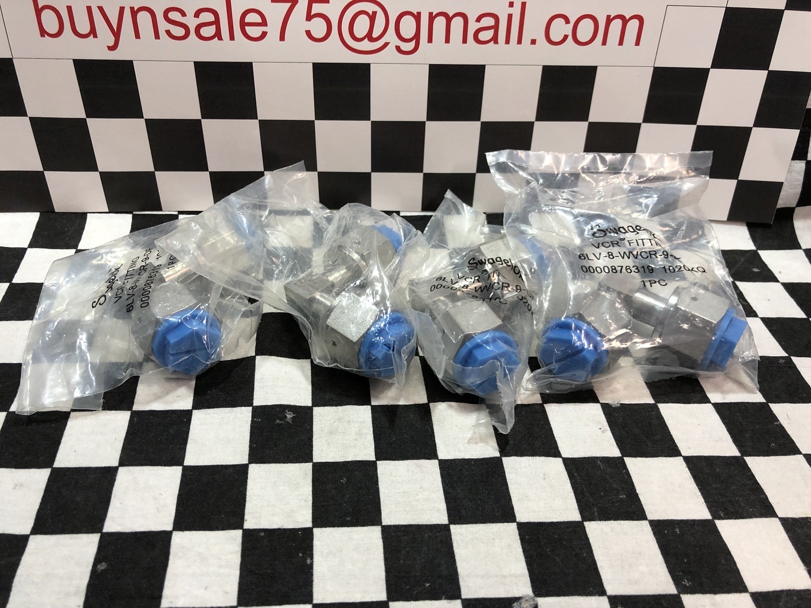 SWAGELOK 6LV-8-WVCR-9-DF, Female Elbow 1/2″ FVCR, Lot Of 5 , SHIPSAMEDAY#125X