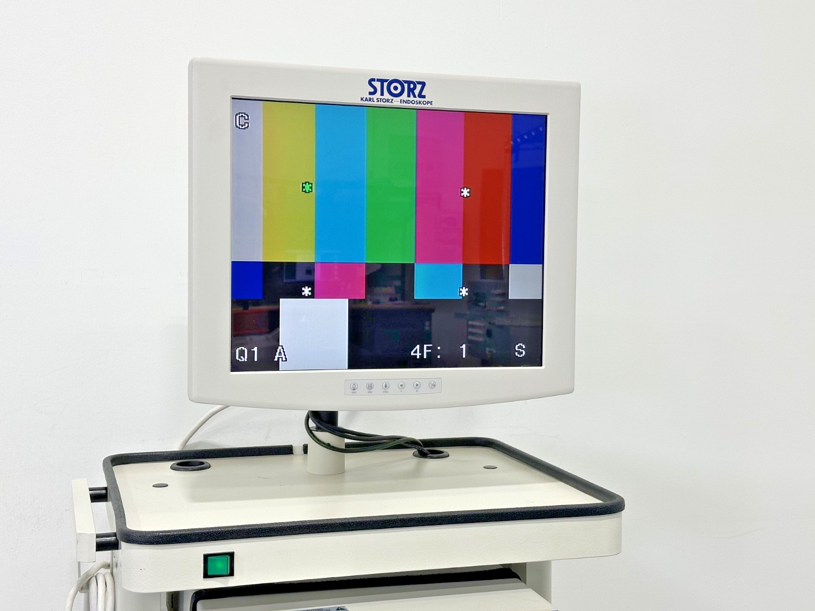 Karl Storz Xenon Nova 175 Telecam DX II Endoscopy Tower Cart Sony UP-51MD