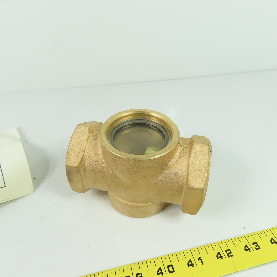 Kaydon 55B Double window Flow Sight Indicators 1-1/2″ NPT NEW