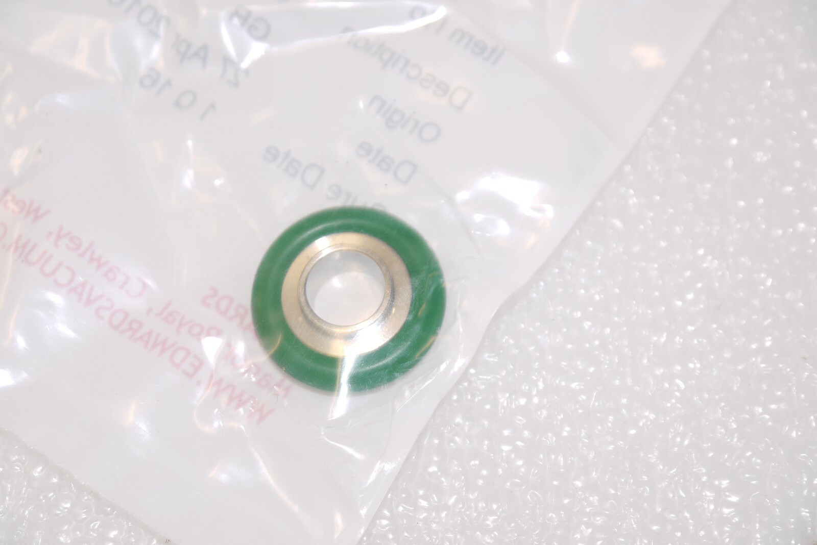 BOC EDWARDS C10511395 NW10 FKM GP SS VACUUM CENTERING RING NEW