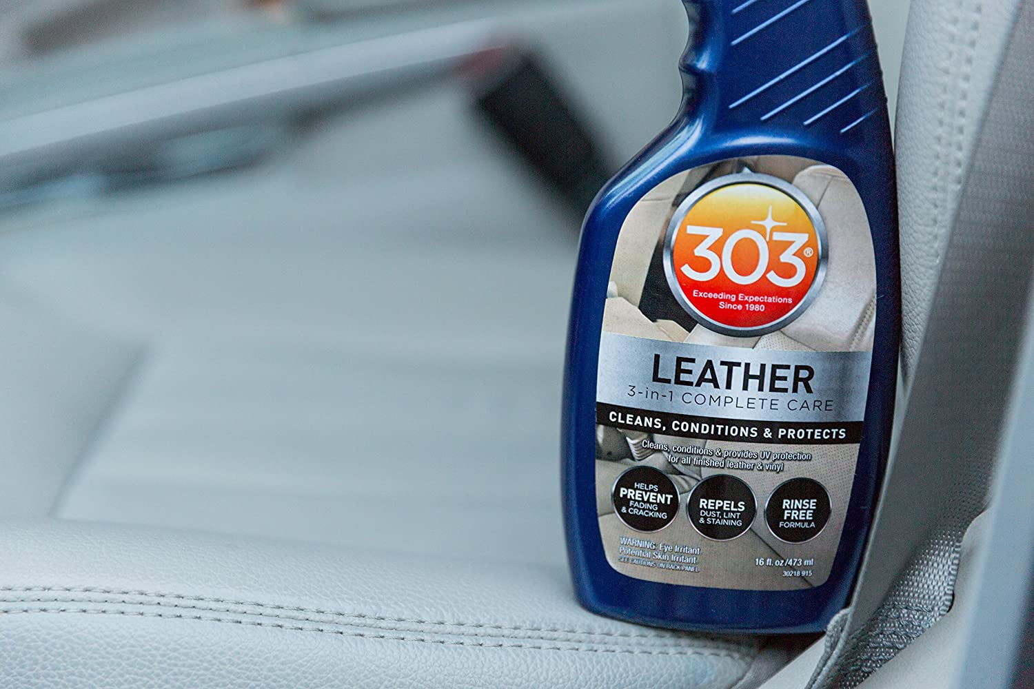 Leather 3-In-1 Complete Care – Cleans, Conditions, & Protects – Helps Prevent Fa