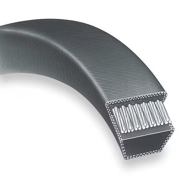 Dayton 3L620 FHP V-Belt, 62 in Outside Length, 3/8 in Top Width, 7/32″