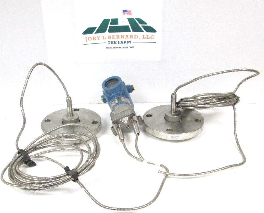 ROSEMOUNT SMART TRANSMITTER, HART, 3051CD2A22A1AS2B4M5K5, 3″ 150 FLANGE, SURPLUS