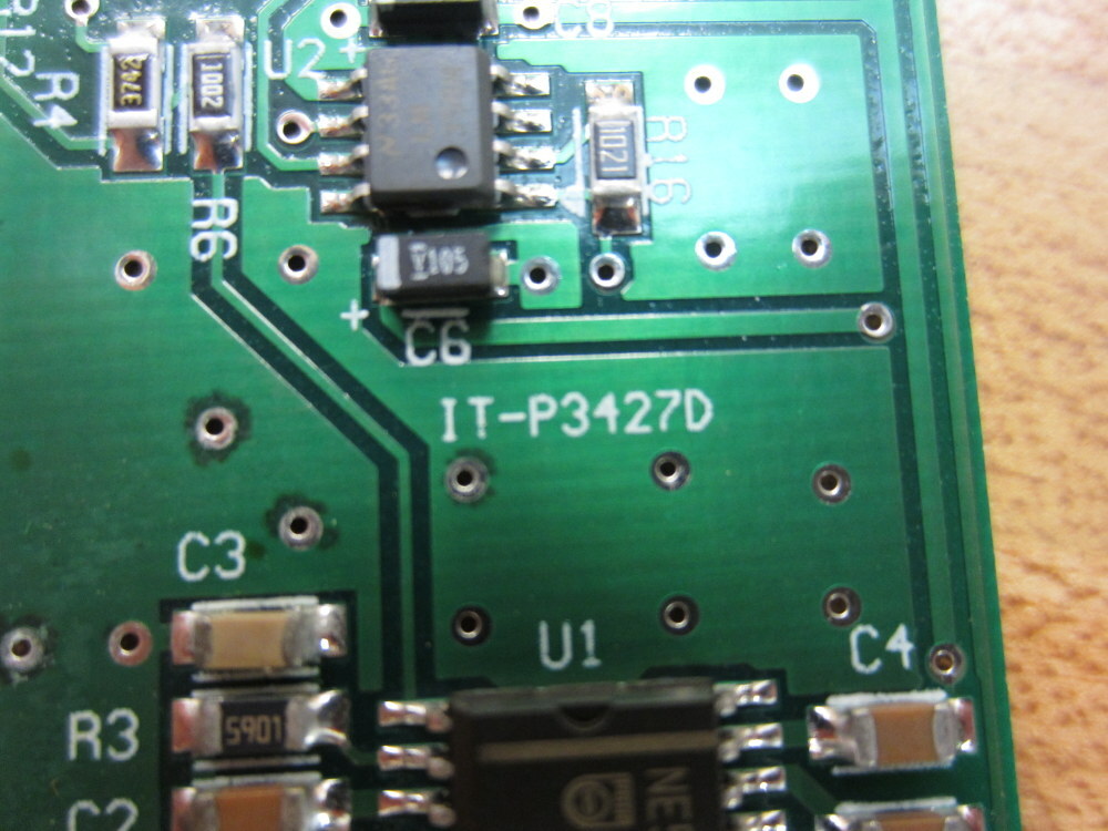 Part IT-P3427D Circuit Board ITP3427D