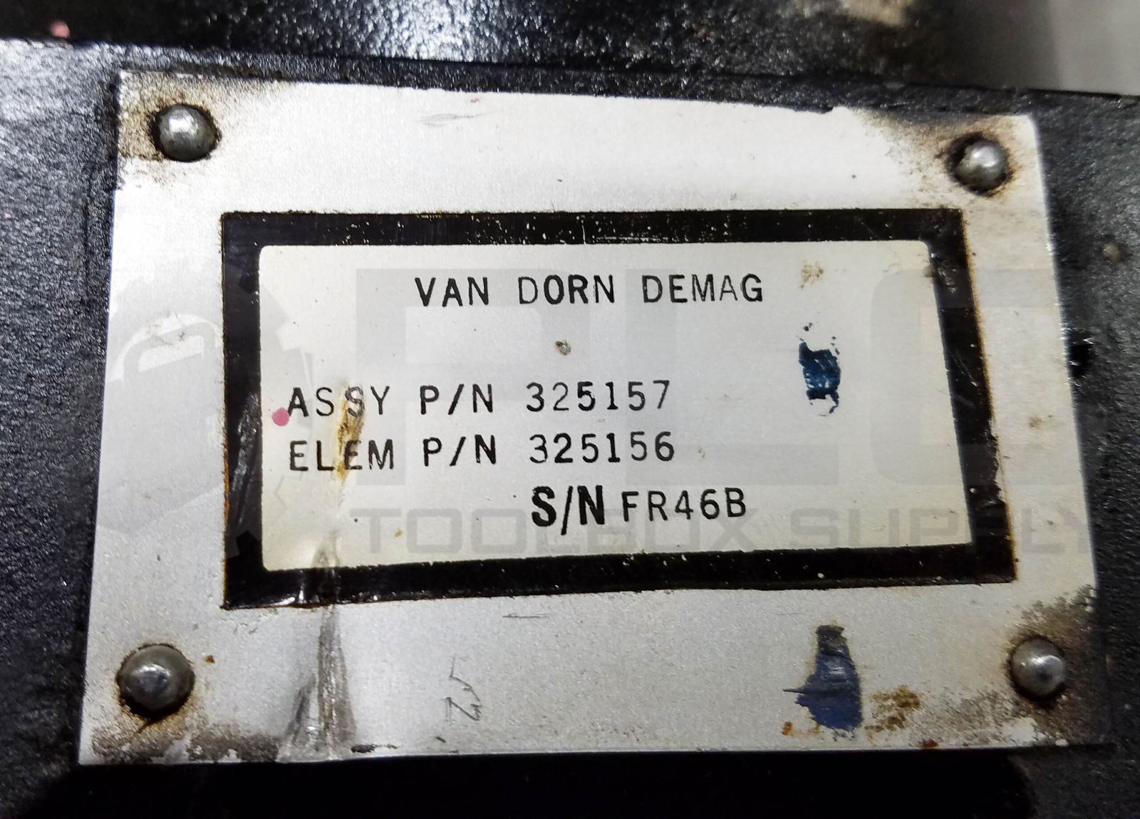 VAN DORN DEMAG 325157 325156 FILTER ELEMENT