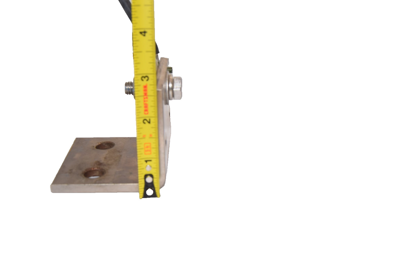 Xibar Buss Ground Strap Bracket BB-2885 C 2-1/2″ x 3″ x 1/4″ 5-1/2″ Strap Copper