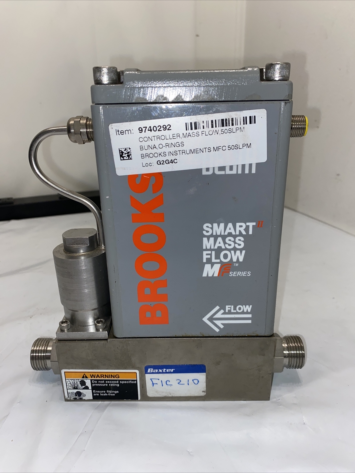 BROOKS DELTA Smart Mass Flow MF SERIES SLAMF50D1MBC1A2A1 Same As Pictures