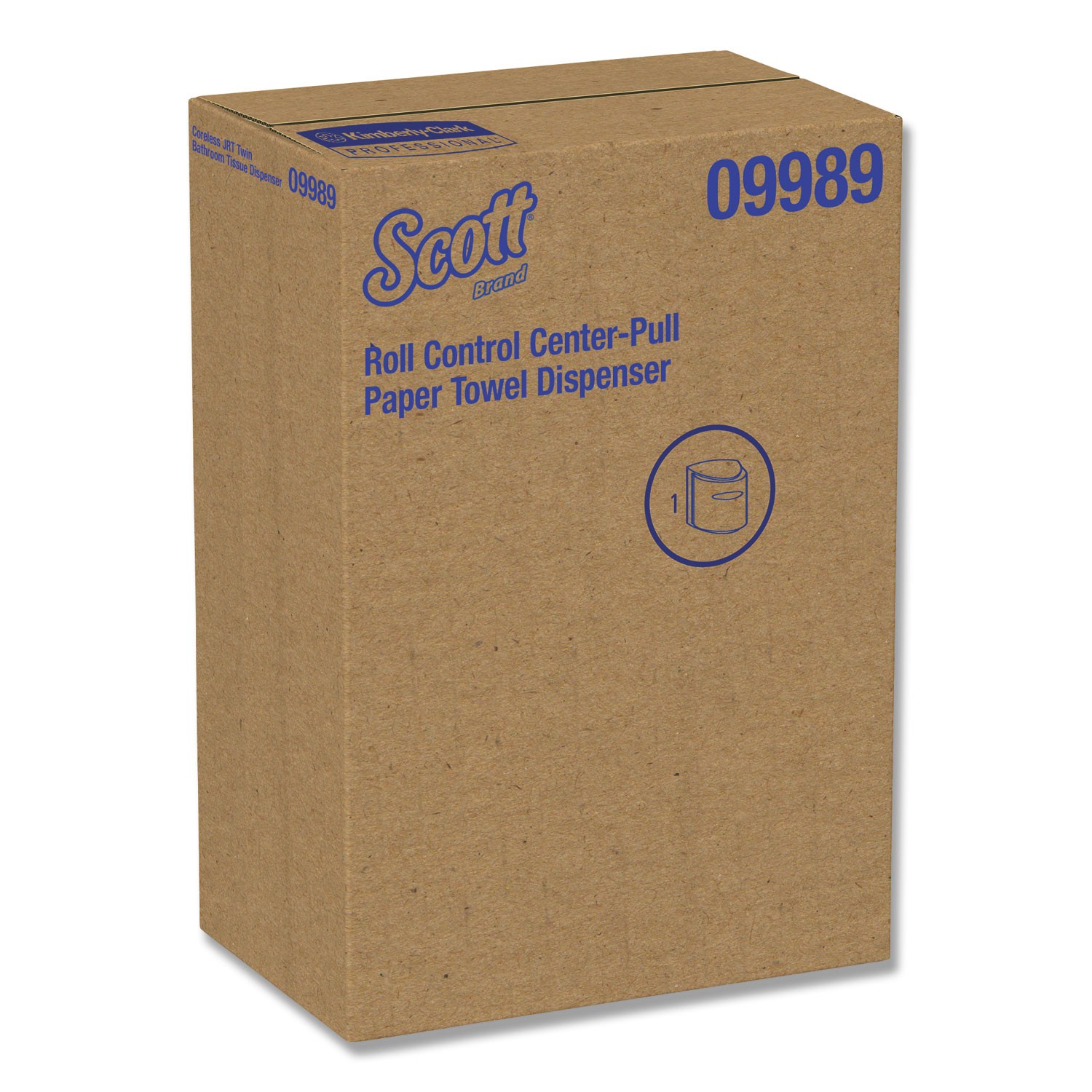 Kimberly-Clark Professional* Roll Control C-Pull Dispenser, 10 3/10w x 9 3/10d x