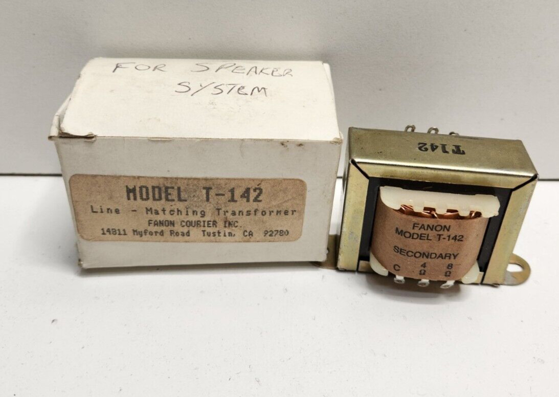 NEW OLD STOCK! FANON LINE MATCHING TRANSFORMER T-142
