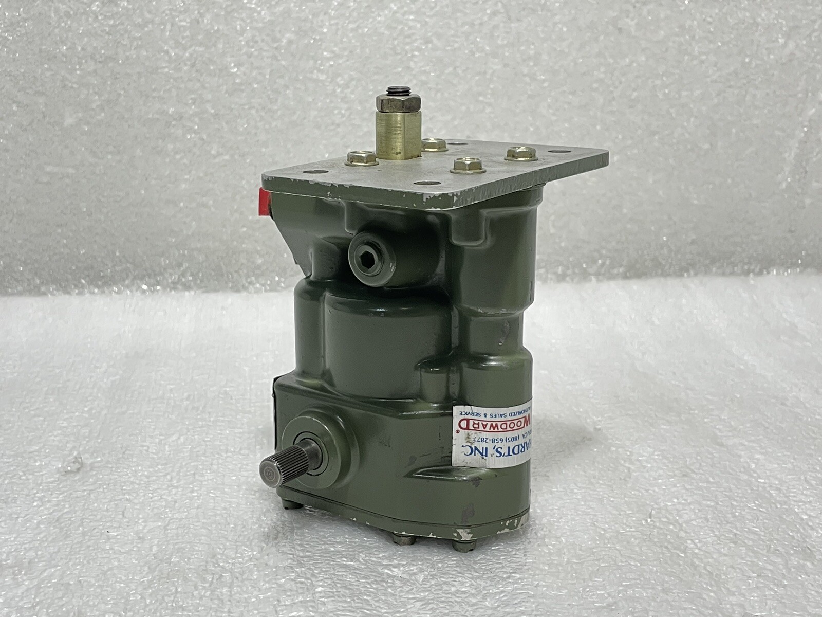 Woodward ~ Actuator Hydraulic Governor ~ SR 8250-010 ~ Type 2301