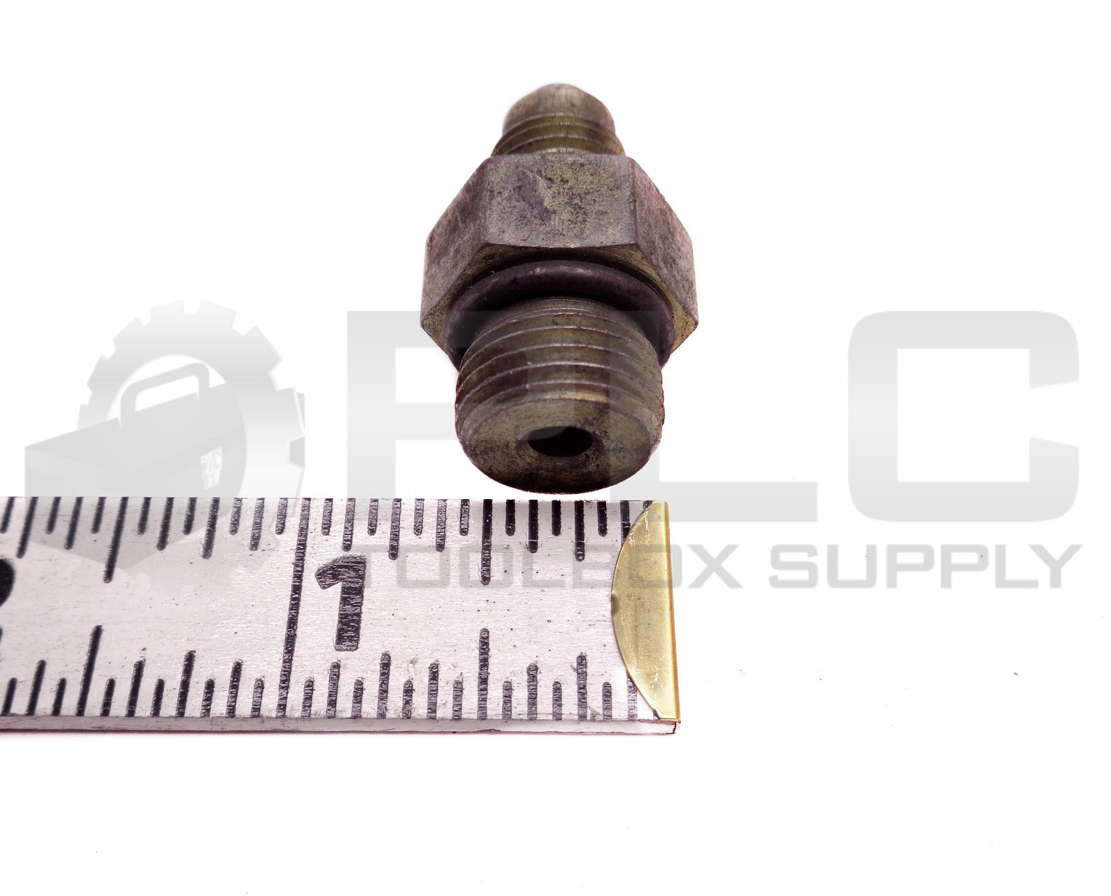 LOT OF 10 NEW 3/16″ ID 7/16″ OD TAPER MALE 3/16″ ID 9/16″ OD MALE HYDRAULIC