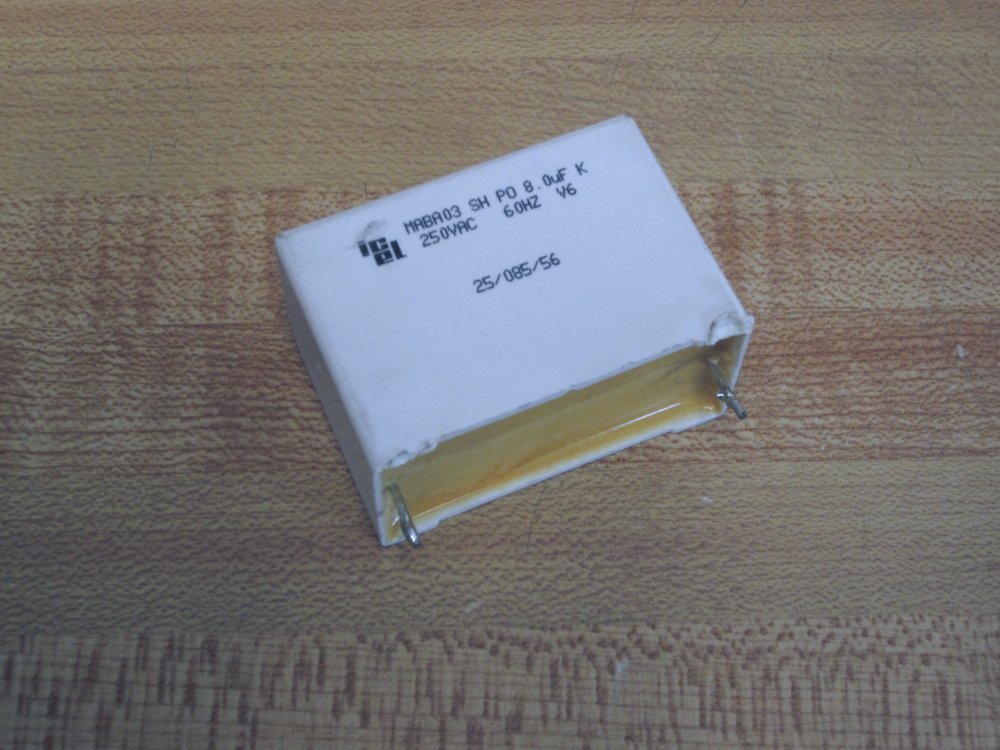 Icel MABA03 Motor Run Capacitor 8.0µF 250VAC 60Hz