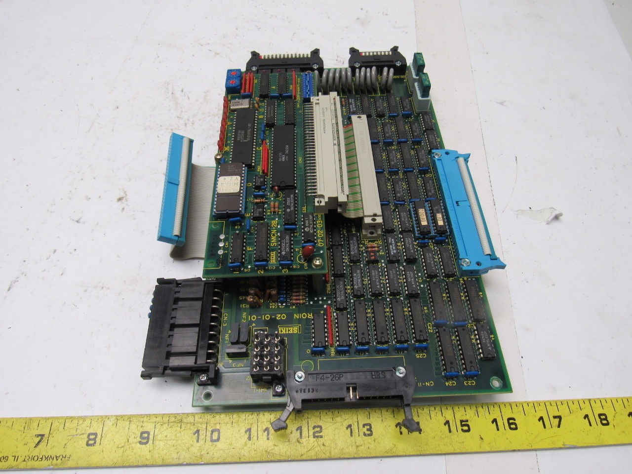 Seiki ROIN 02-01-01 SMCN-2B SLVSTD M162.S V2.4 CNC Control Circuit Board