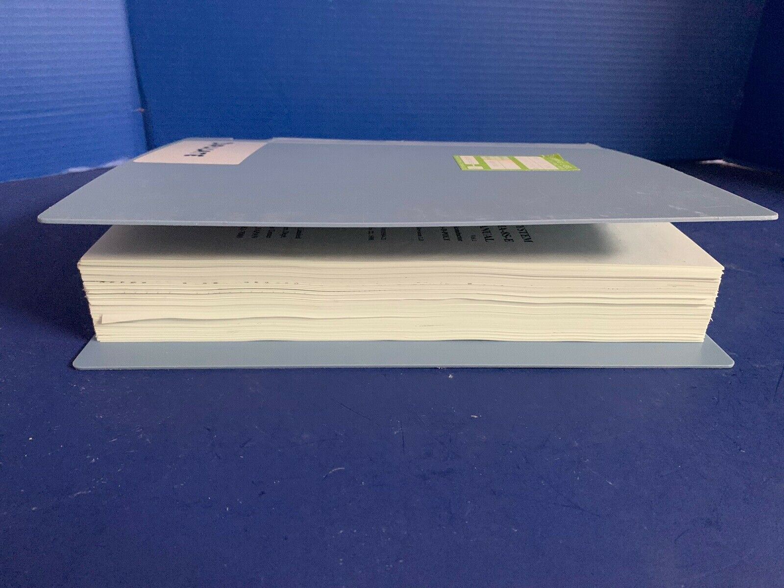 Tokyo Electron ALPHA-8S-E Vertical LP-CVD As-D-POLY O.E.M. Manual Volume 1, Used