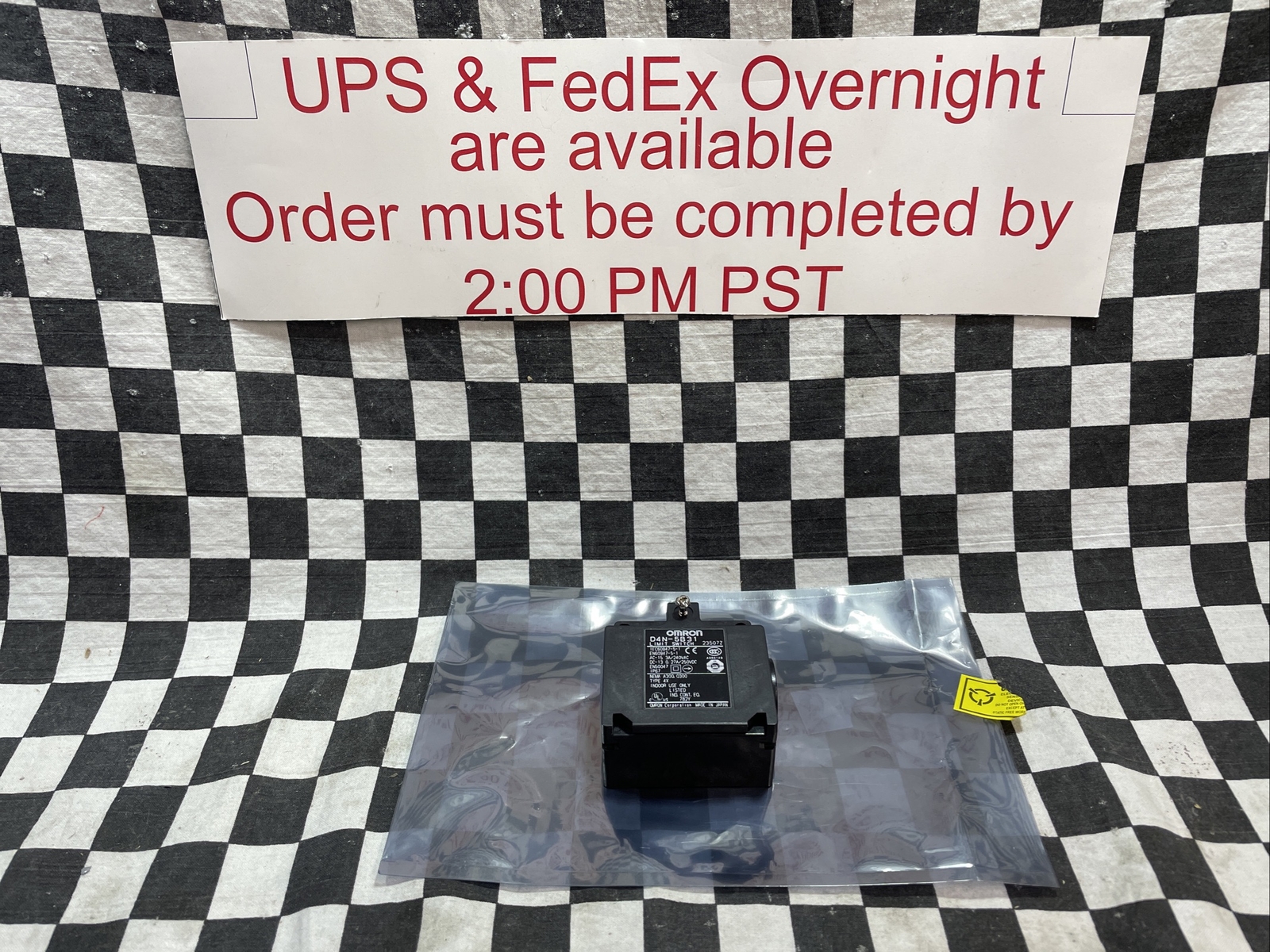OMRON Limit Switch, D4N-5B31, D4N5B31, SHIPSAMEDAY#139M6