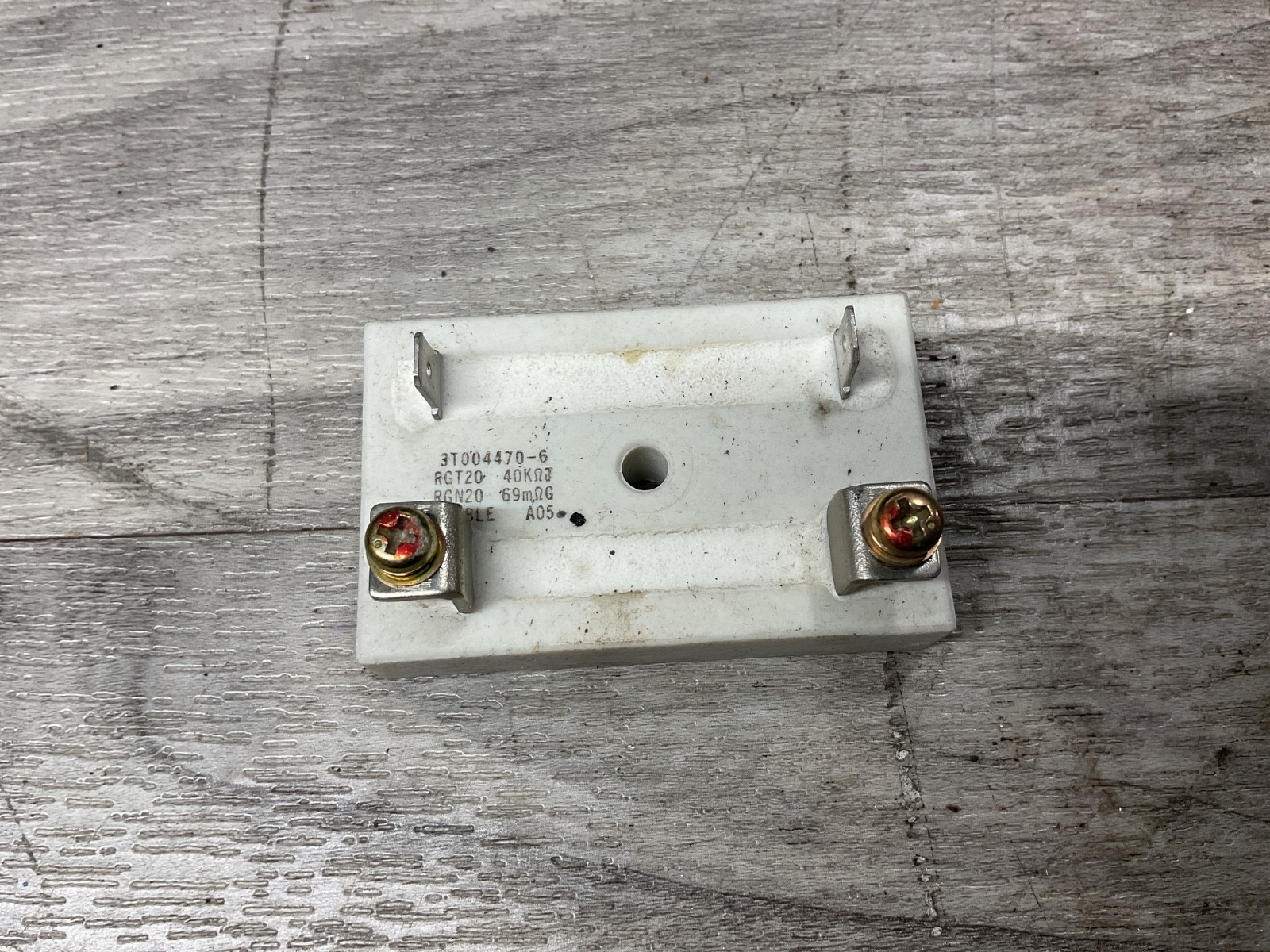 Noble 3T004470-6 Resistor RGT20 RGN20 #311M116