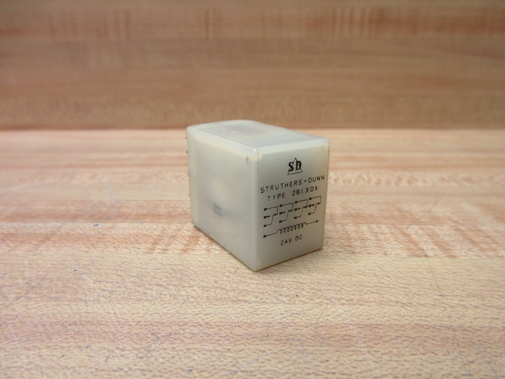Struthers Dunn 281XDX-24V DC Relay 281XDX-24VDC