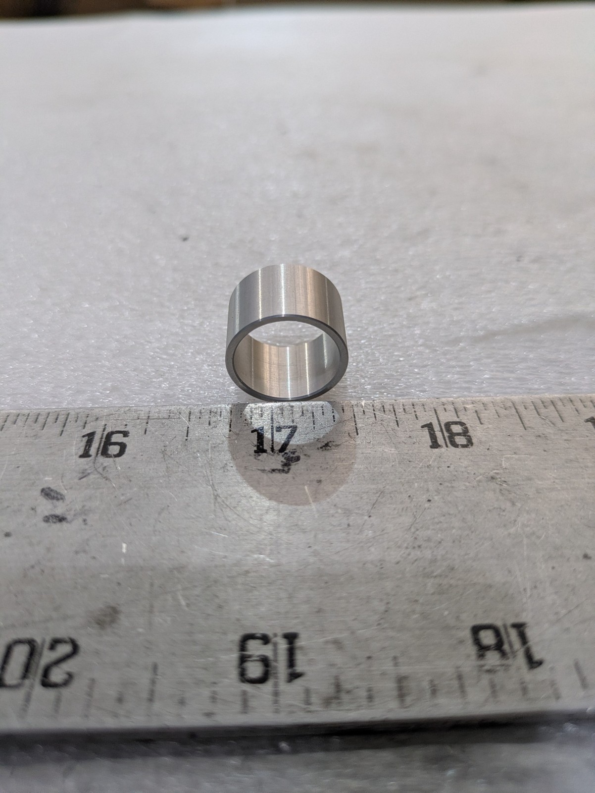 Aluminum Collar Spacer 3/4 OD 5/8 ID 1/2 Long 251178 Industrial 10/order