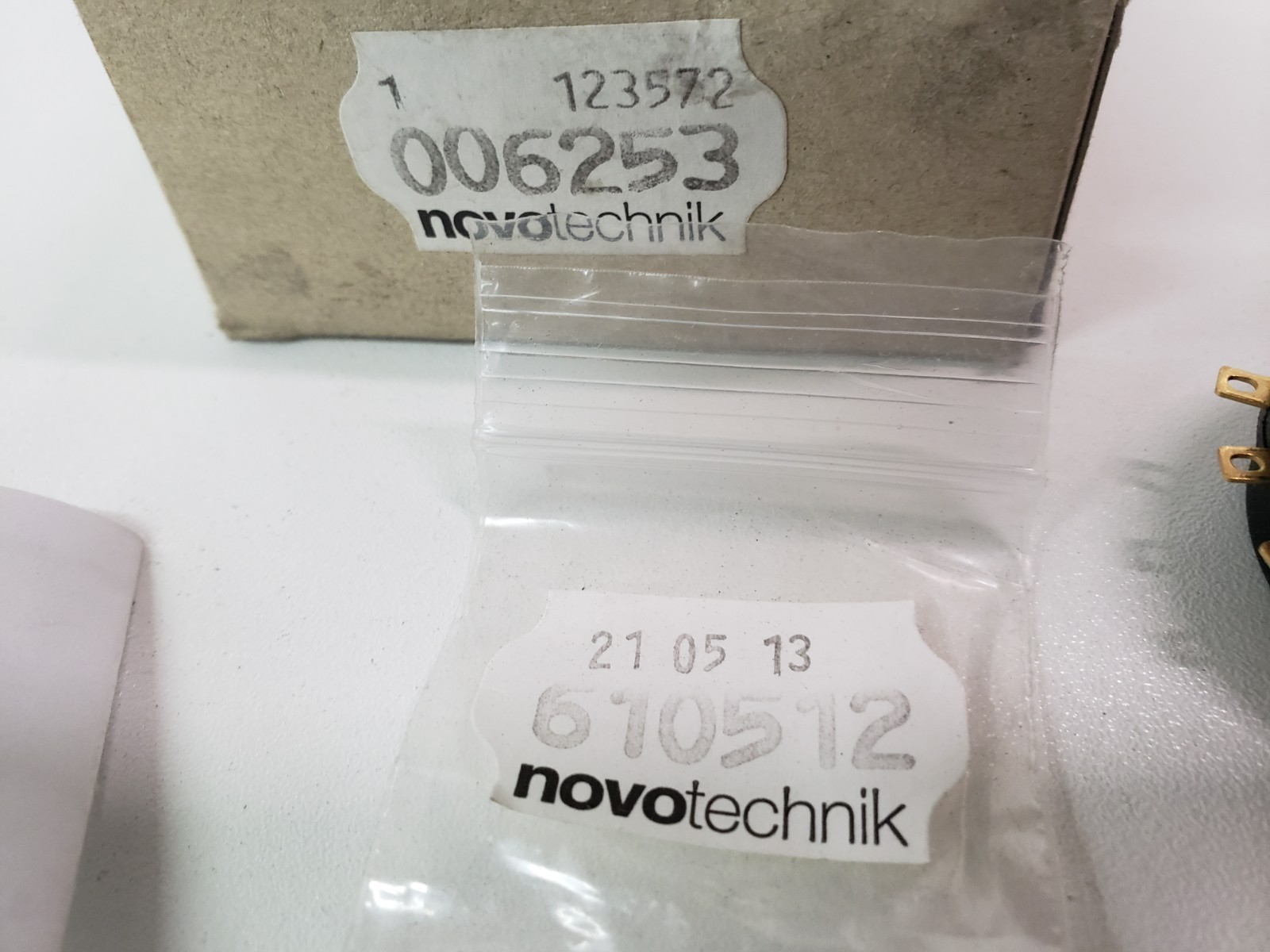 UNUSED – Novotechnik 006253 Rotary Sensor P-4511-A502