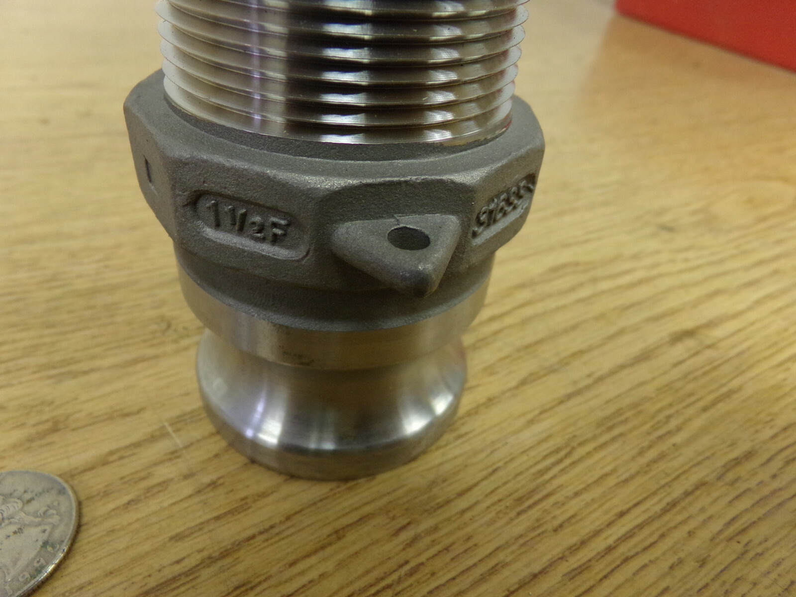 NEW Ever-Tite Coupling 1-1/2 F 316SS *FREE SHIPPING*