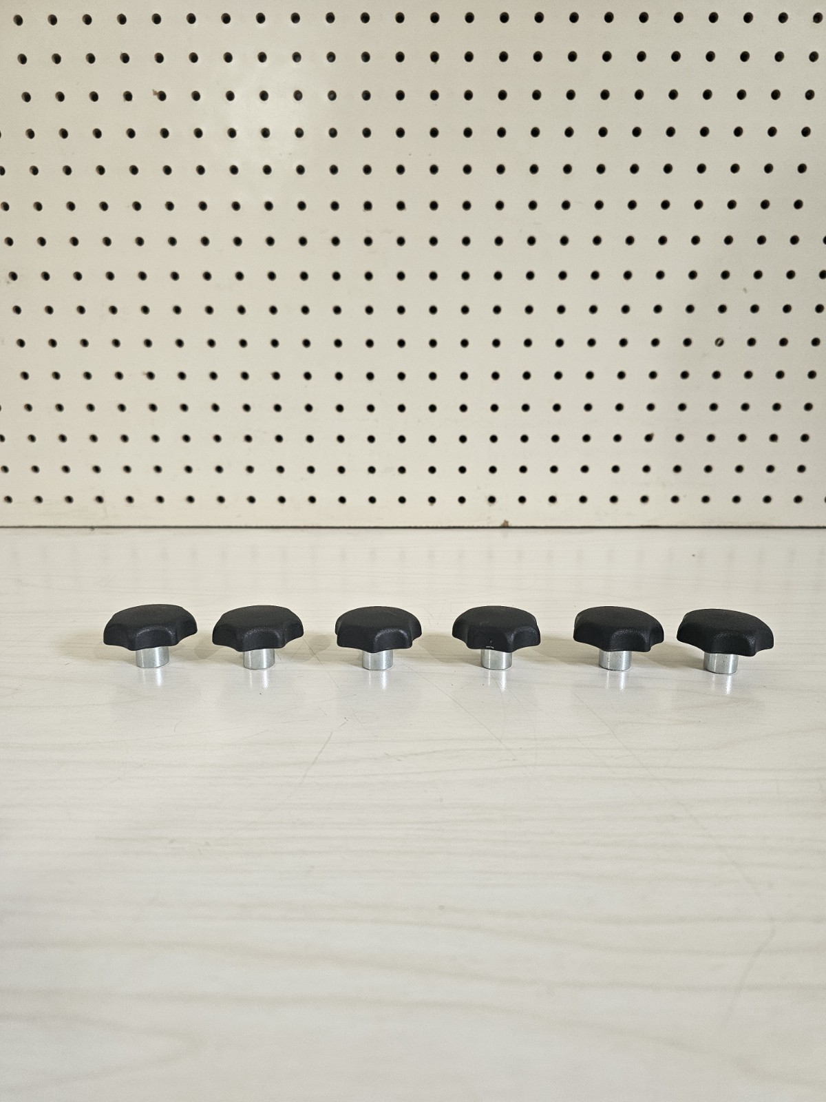 Lot of Six (6) Star Knobs