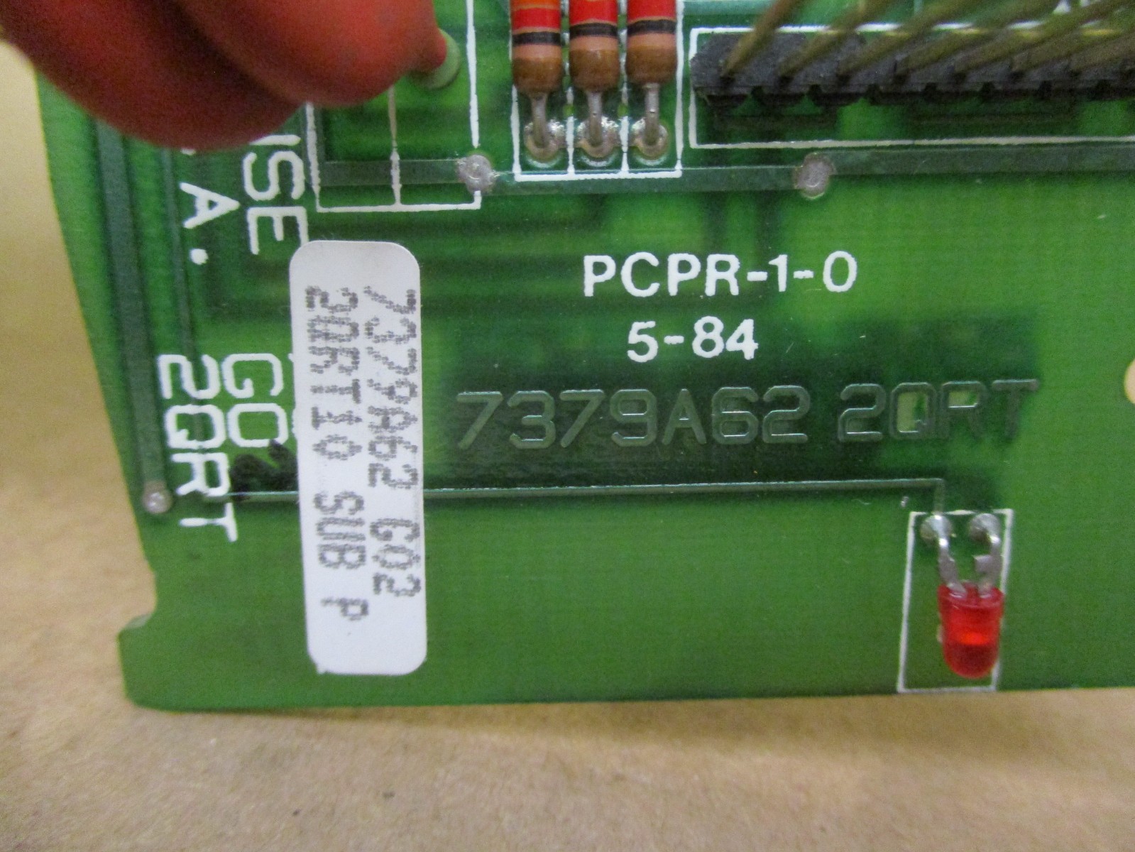 Westinghouse 7379A62G02 2QRT10 SUB P PCPR-1-0 53060HI