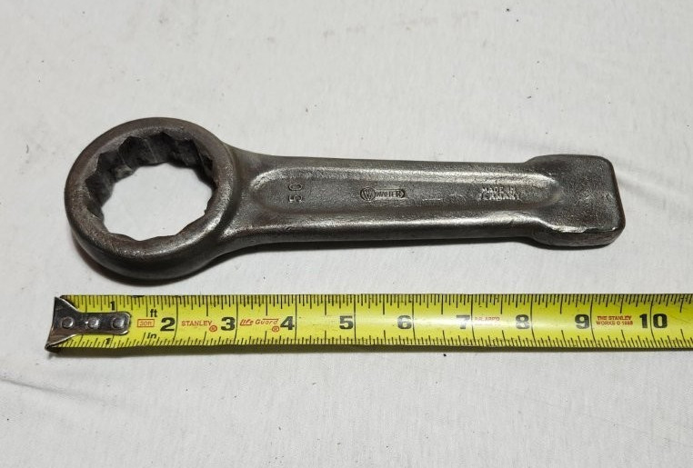 Walter 50mm Slugger Striking 12 Point Ring Wrench Germany New