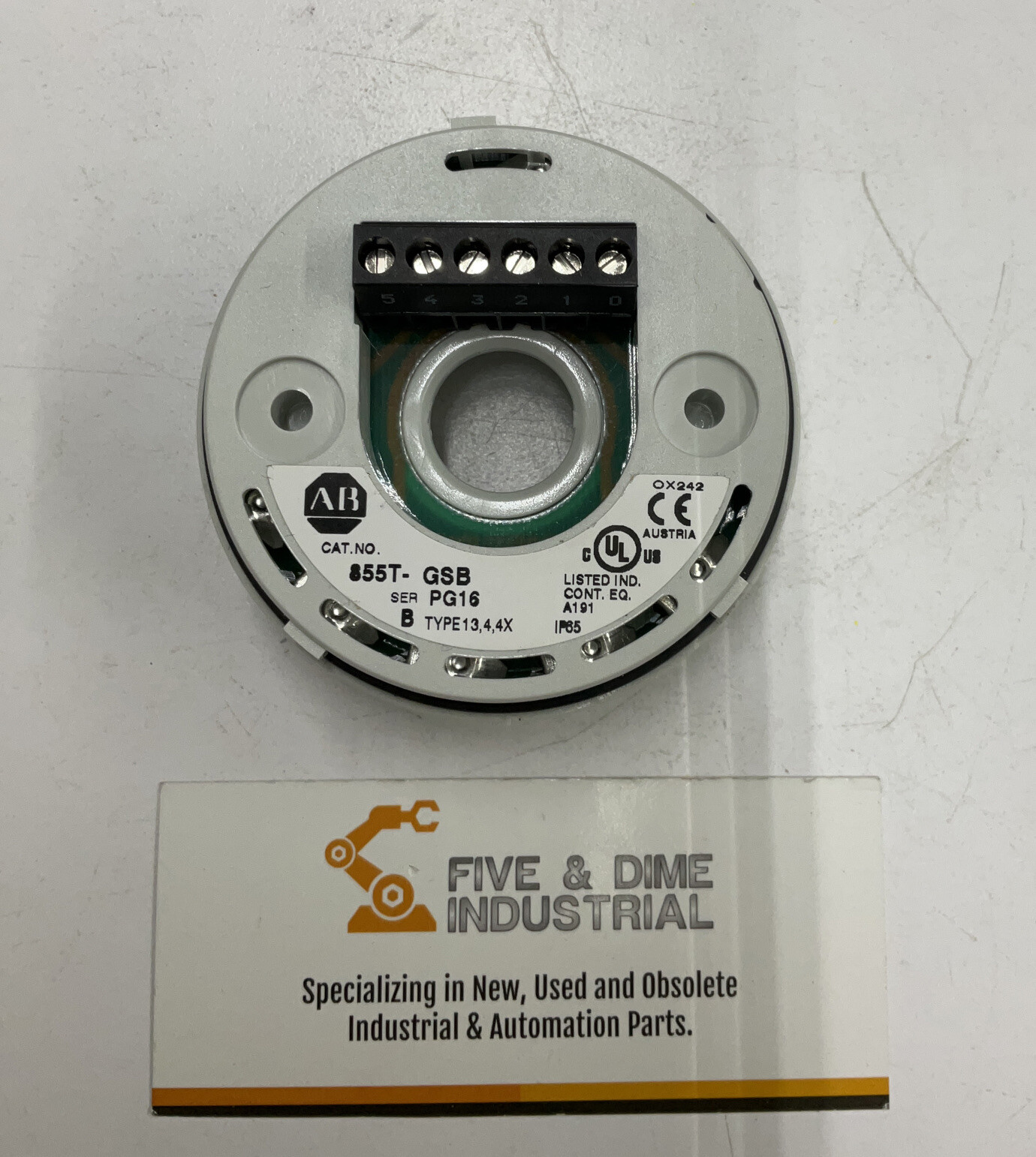 Allen Bradley 855T-GSB Ser. B Stack Light Base