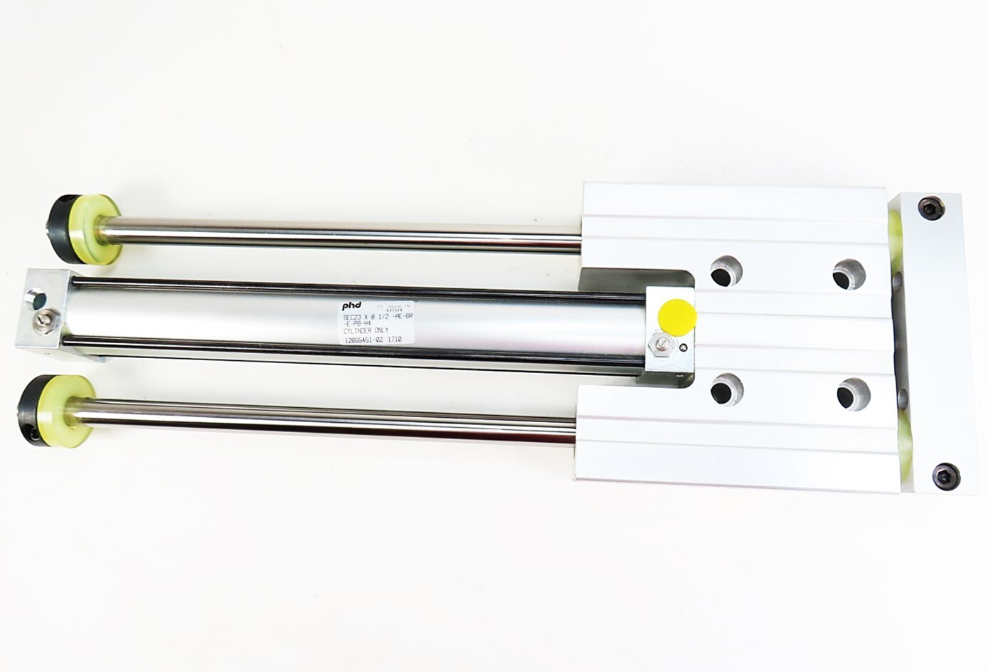 PHD SEC 23 X 8-1/2-AE-BR-E-PB-H4 Guided Pneumatic Cylinder NEW NO BOX