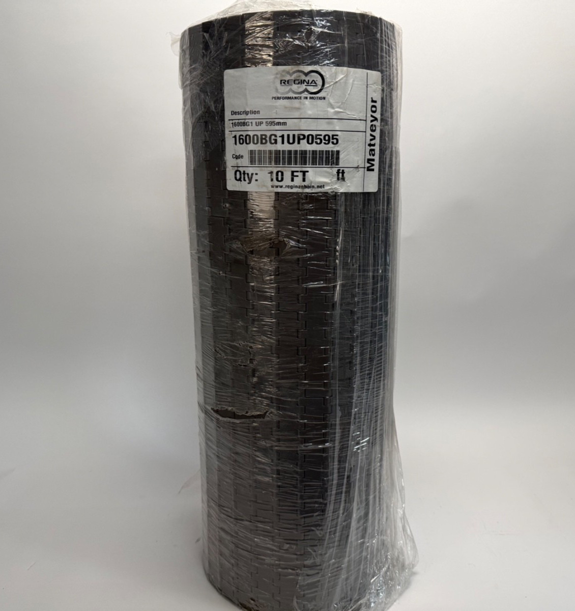 Regina 1600BG1UP0595 MatTop Conveyor Chain 595mm W 10′ L 1600BG1 UP 595MM