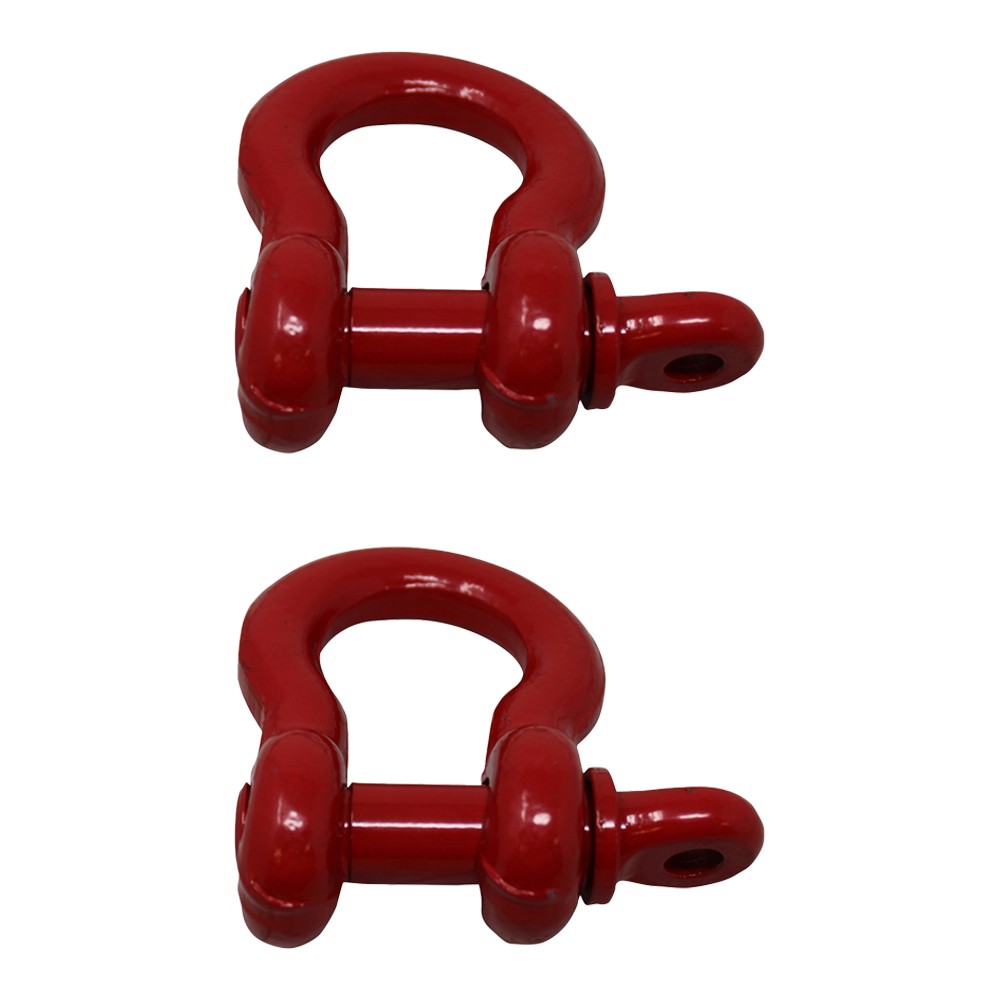Two 3/4″ Screw Pin Shackles Clevis D Ring Anchor 3.25 TON Lifting Ring Excavator