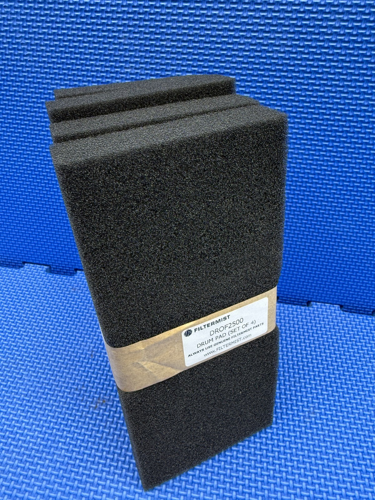 Genuine Filtermist DROF2500 4-Pack Drum Pad Air Filter Kit