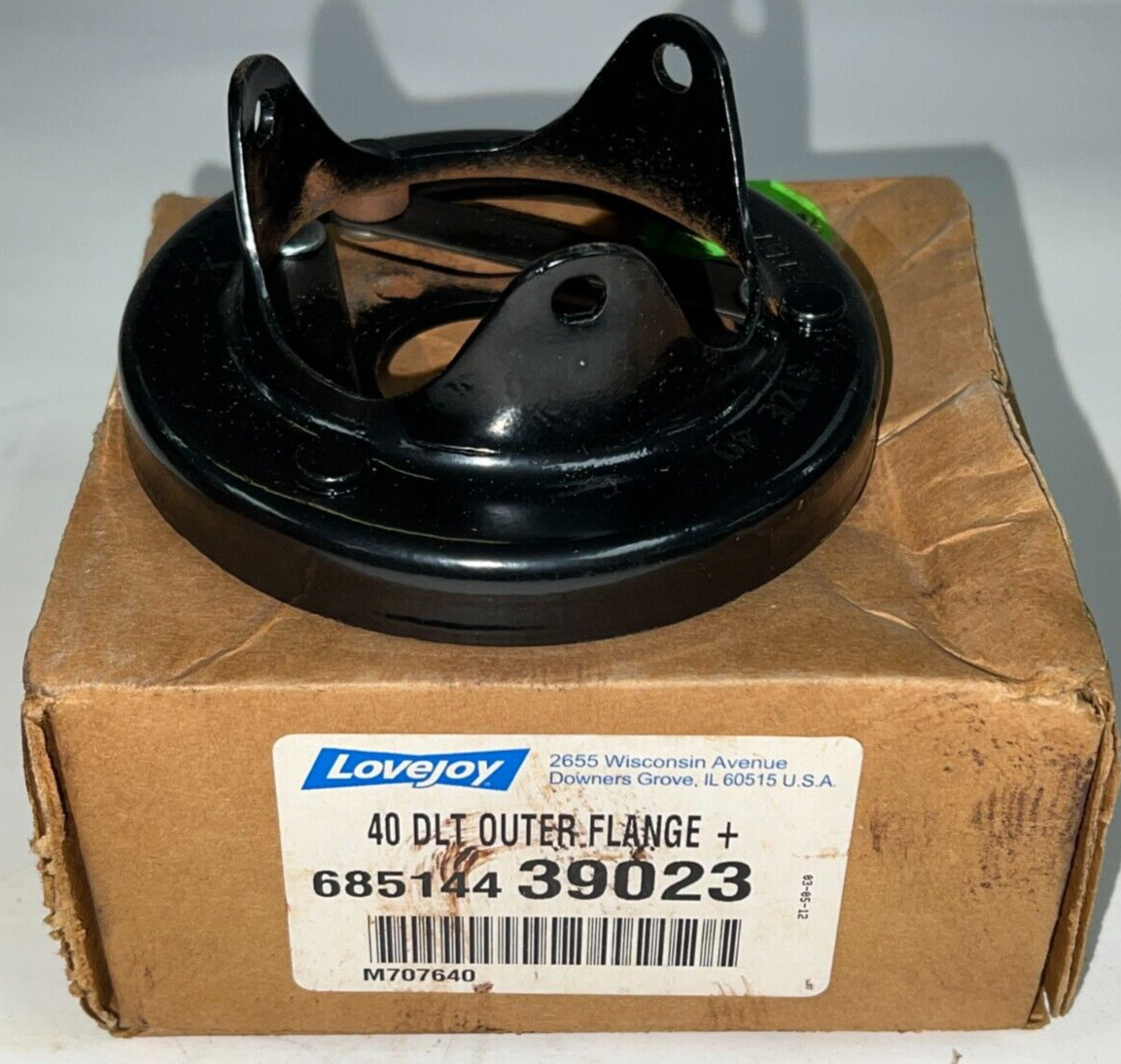 LOVEJOY OUTER FLANGE 40 DLT 68514439023 1.625″ BORE SIZE 4.38″ OD