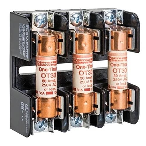 Mersen 20308 30A 250V Fuse block