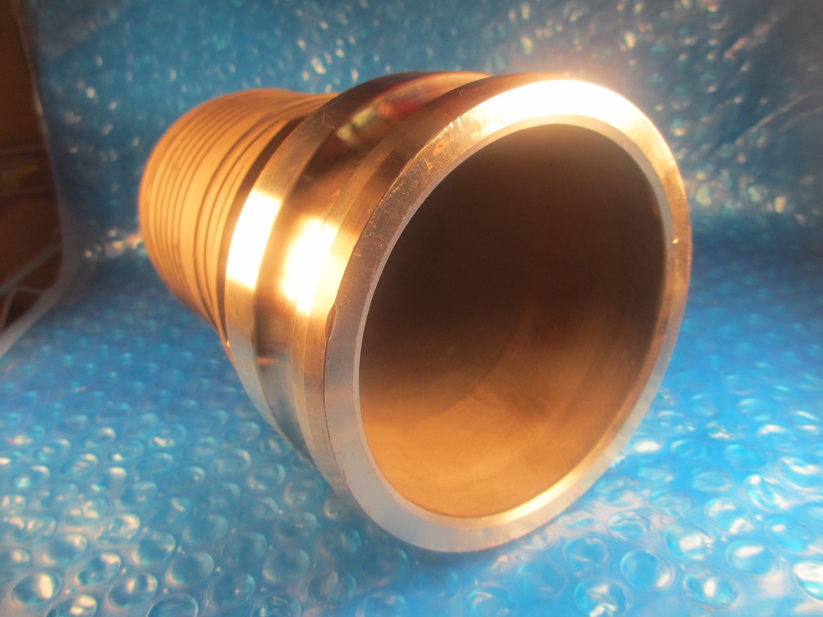 Ever-Tite Coupling, 4E, Hose Shank, 316SS