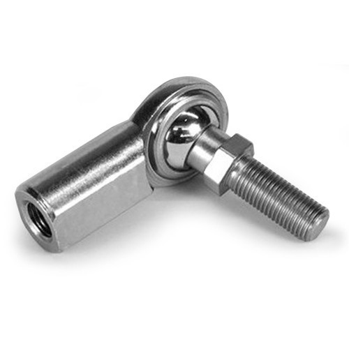 NRE MSF-6S MSF6S Spherical Rod End, Female 3/8-24 Steel Race with Integral Ball