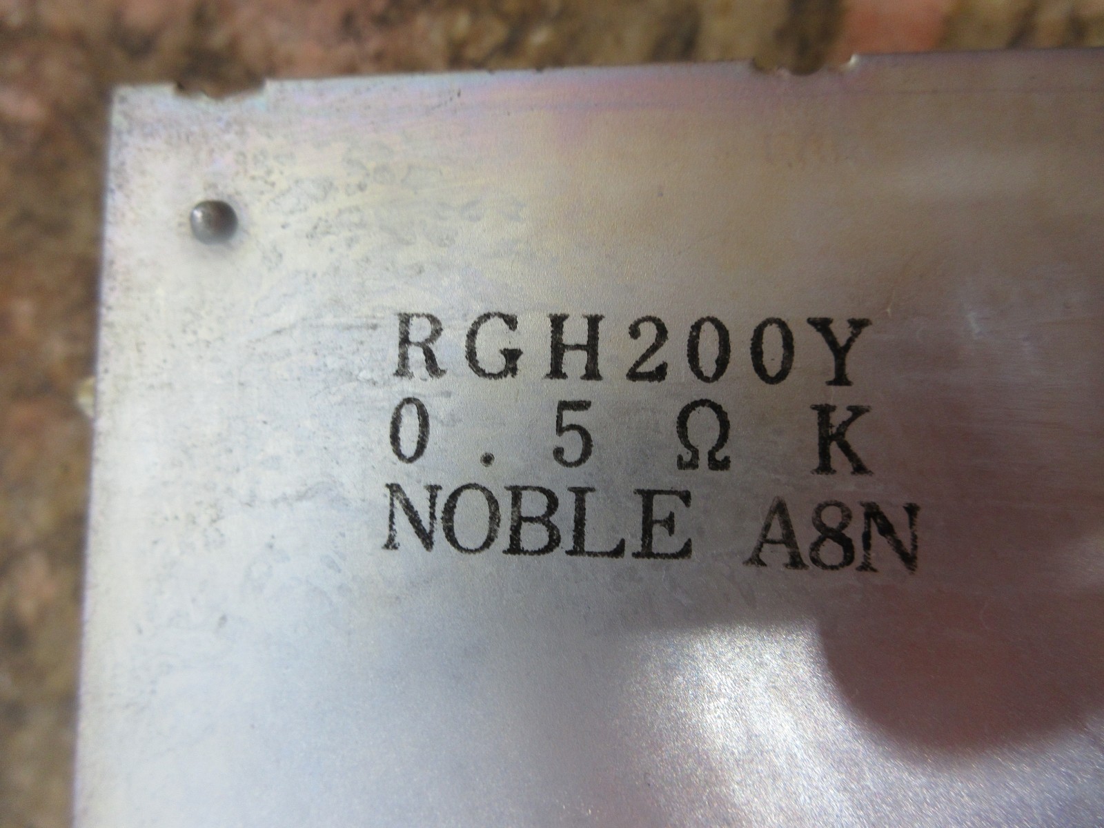 1998 HURCO BMC 4020 HT RGH200Y 0.5 OHM K NOBLE A8N