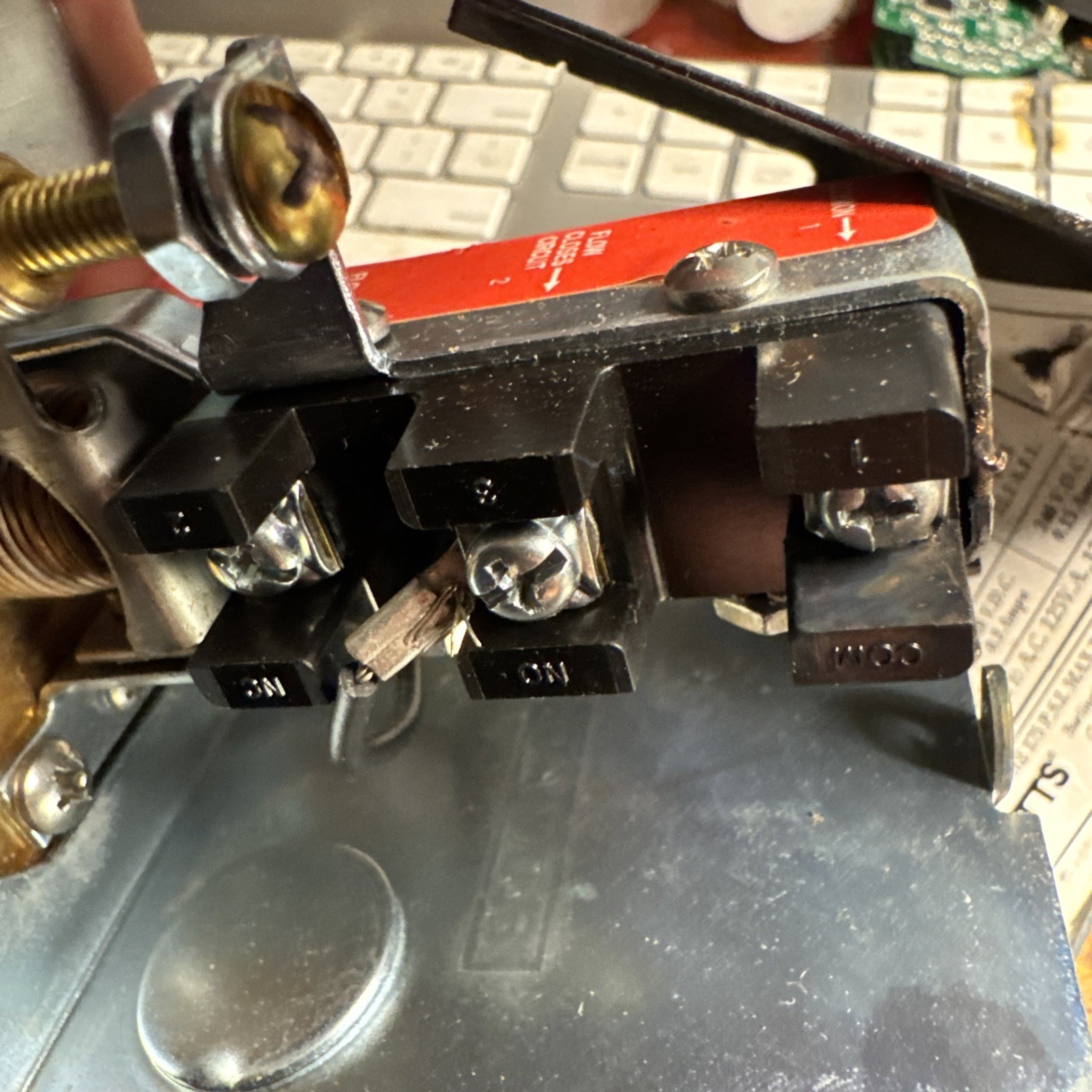 Watts Regulator Type FS10-C Switch, Flow, Regulator, Installed for Short Period