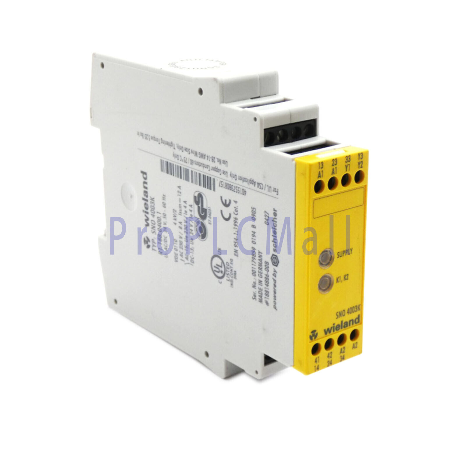 New 1 PCS Wieland Safety Relay SNO4003K