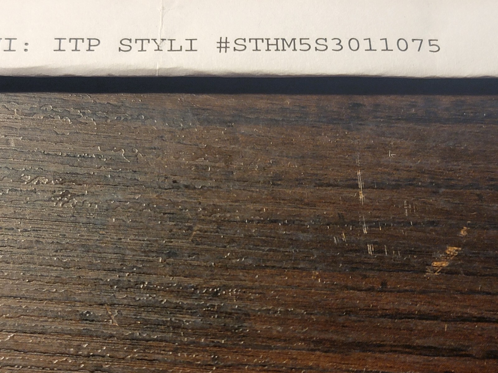 ITP STYLI M5 # STHM5S3011075/45,0 NEW FREE SHIP LOC E1