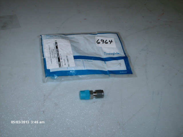 Swagelok Male Connector P/N SS-400-1-4 1/4″ Tube X 1/4″ MNPT Lot of 2 (NIB)