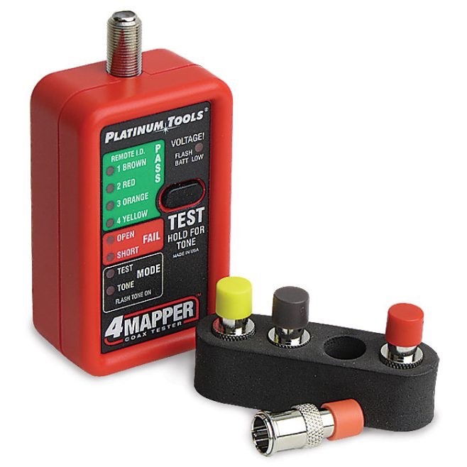 New Platinum Tools CATV Coax Cable Mapper – P/N T104C
