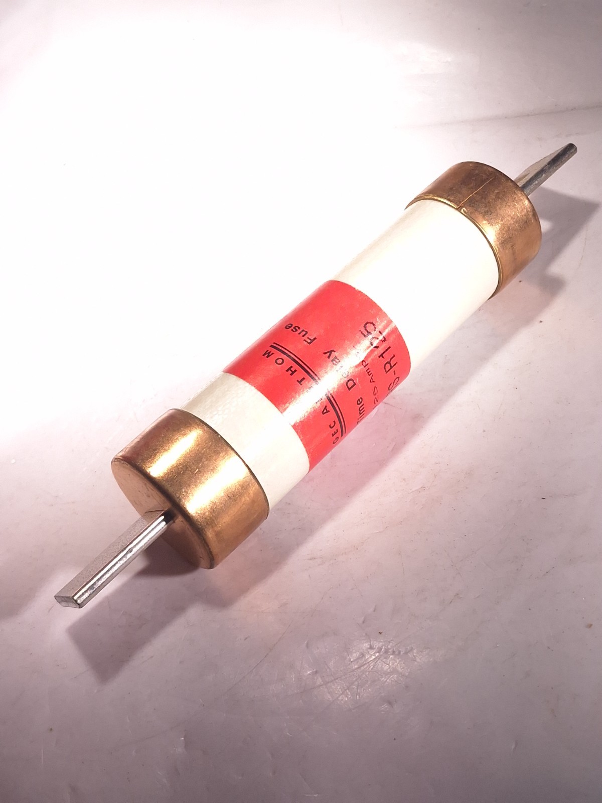 GEC ALSTHOM CRS-R125 TIME DELAY FUSE 125A