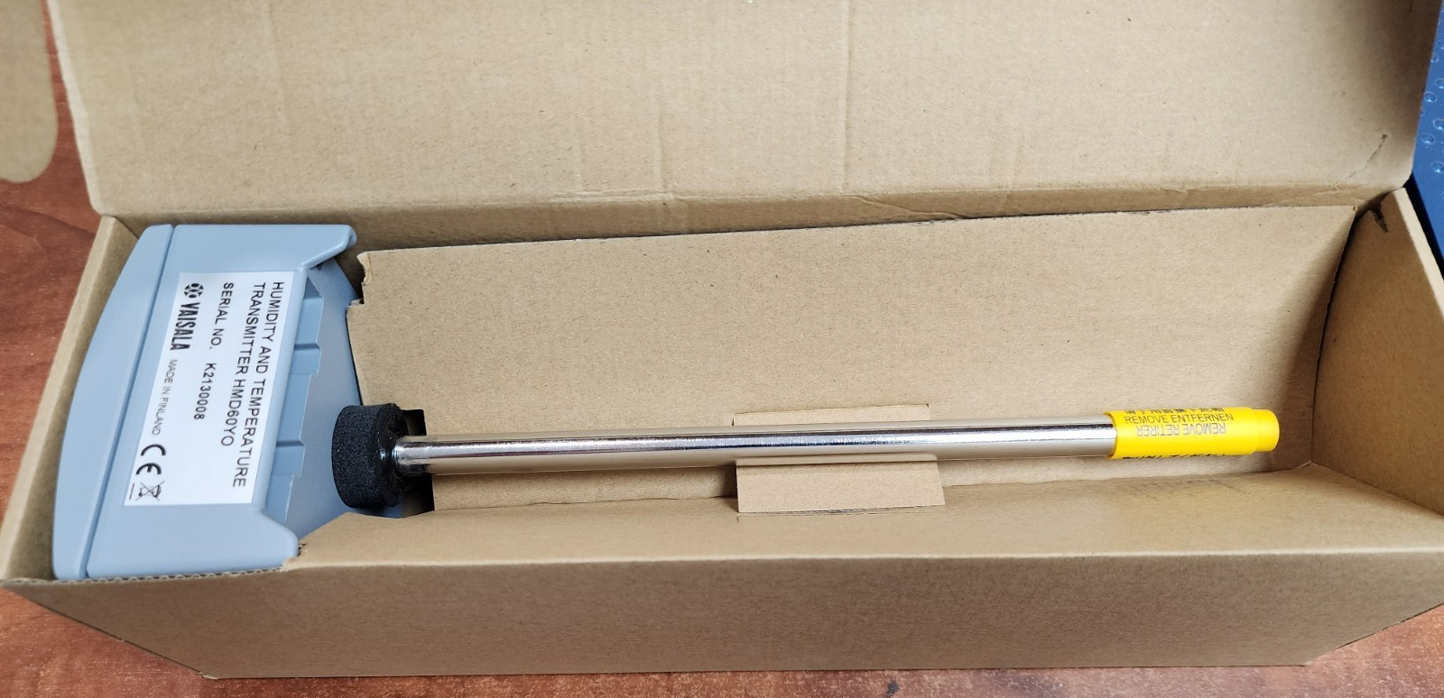 VAISALA HMD60YO HUMIDITY & TEMPERATURE TRANSMITTER NOS *PI