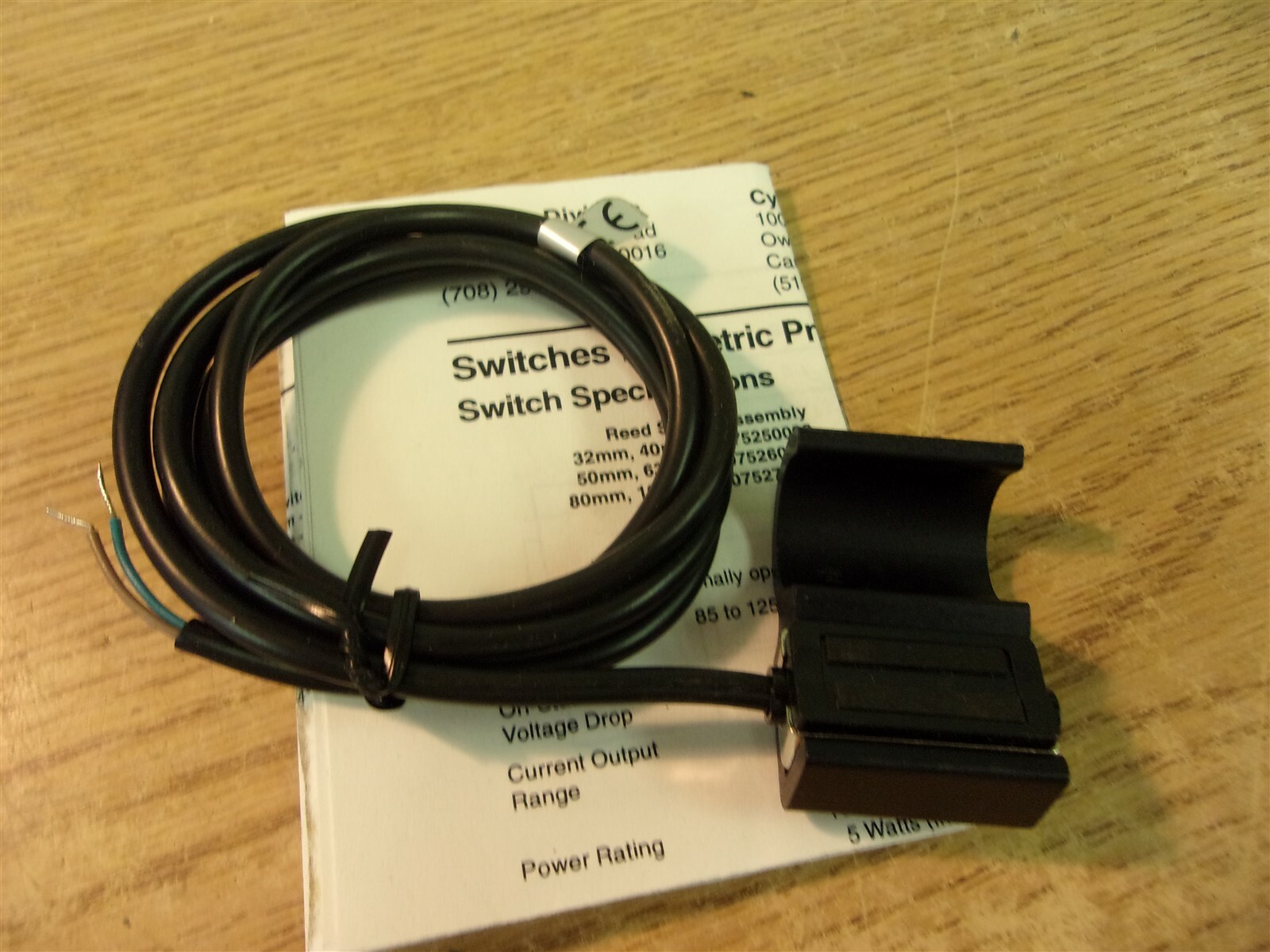 NEW Parker L075260000 Pneumatic Cylinder Reed Switch *FREE SHIPPING*