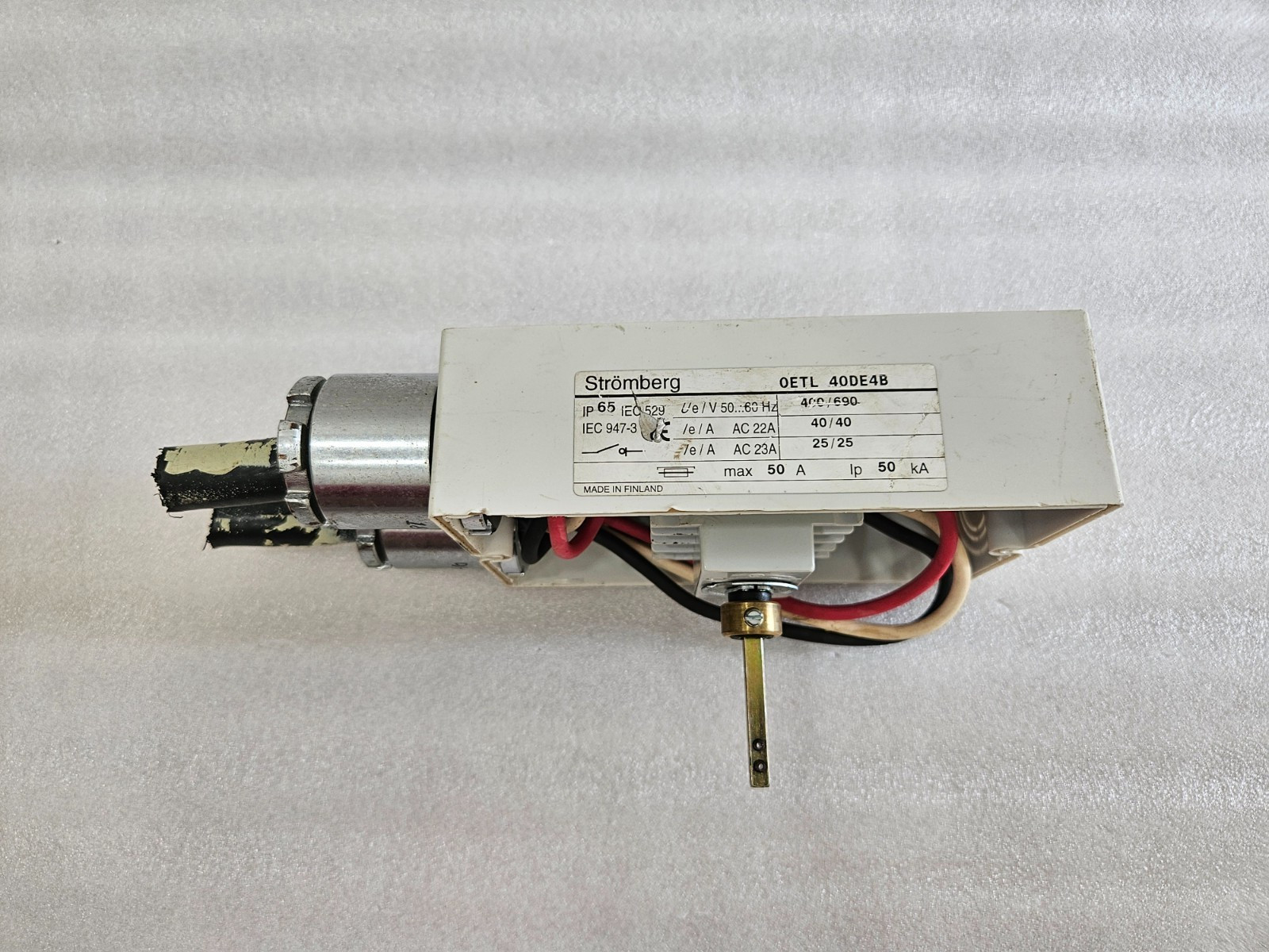 STROMBERG OETL 40DE4B IP65 IEC-947-3 OETL40DE4B