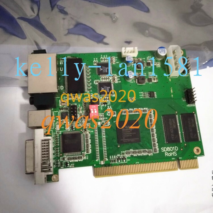 1pc Used SD801D LED full color screen sending card control card